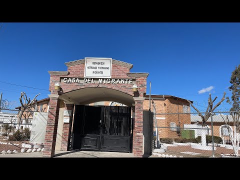 1/26メキシコより　“移民の家” 移民キャンプの様子