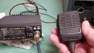 Kenwood TM-221A/E Mobil Radio - YouTube