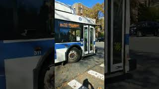 MTA NYC BUS: 311 Bx32 at Reservoir & 195th