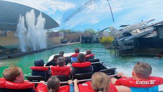 INSANE Theme Park Boat Ride EVER with EPIC Action Effects All Around You! 2026