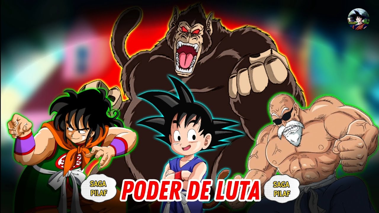 Poder de luta SAGA PILAF DRAGON BALL CLÁSSICO YouTube