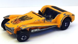 Matchbox restoration Lotus Super Seven No 60. Diecast model.
