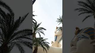 🌴 Hidden Oasis in Las Vegas?! Luxor Hotel Garden Scenic View 🌞 Raw video