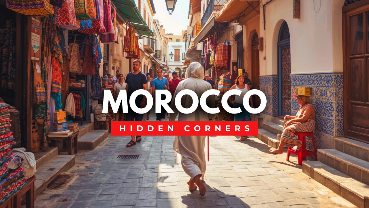 🇲🇦 МАРОККО 4K – Прогулка по лабиринтам Медины Танжера!