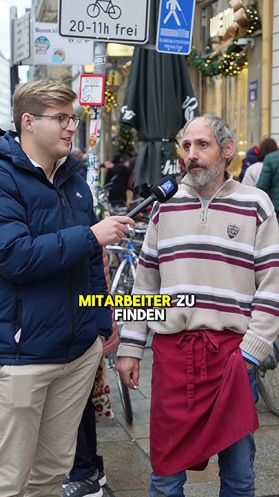arbeit auf weihnachtsmarkt