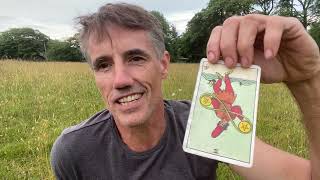 Intuitive weirdness with the Two of Pentacles reversed