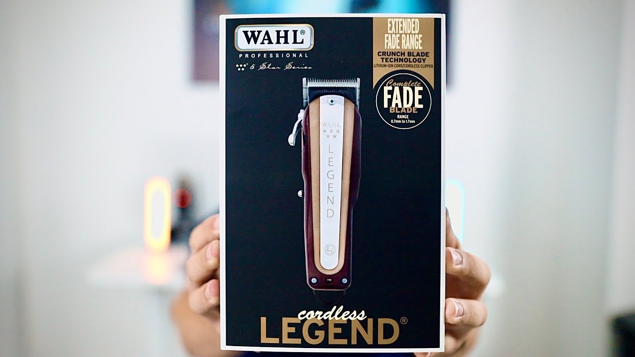 WAHL LEGEND CORDLESS — Wonder The New Generation