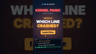 Turn a Kernel Panic Address into the Exact Line of Code #Shorts
