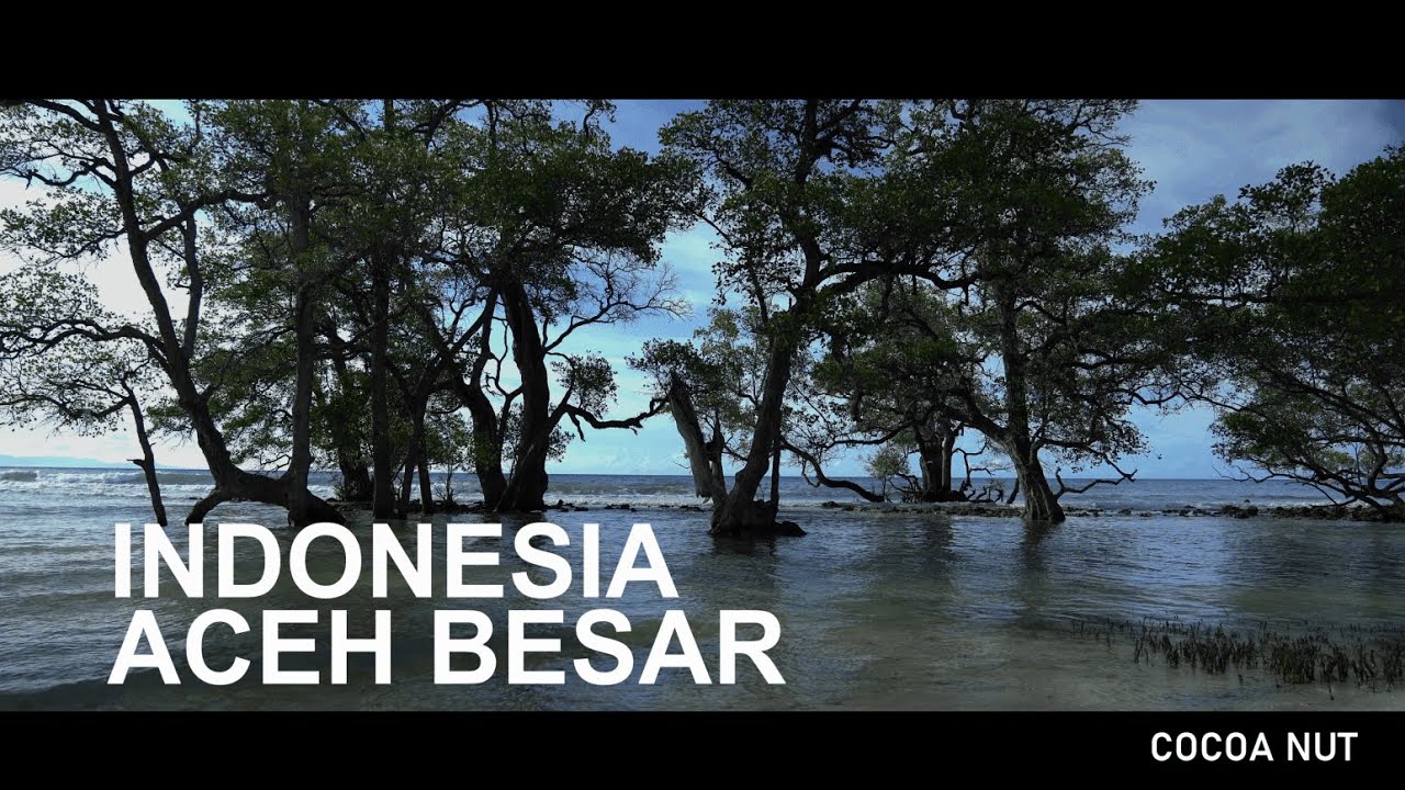 4K 🌊  Ambient Sound At Pasir Putih Beach Aceh Besar Indonesia
