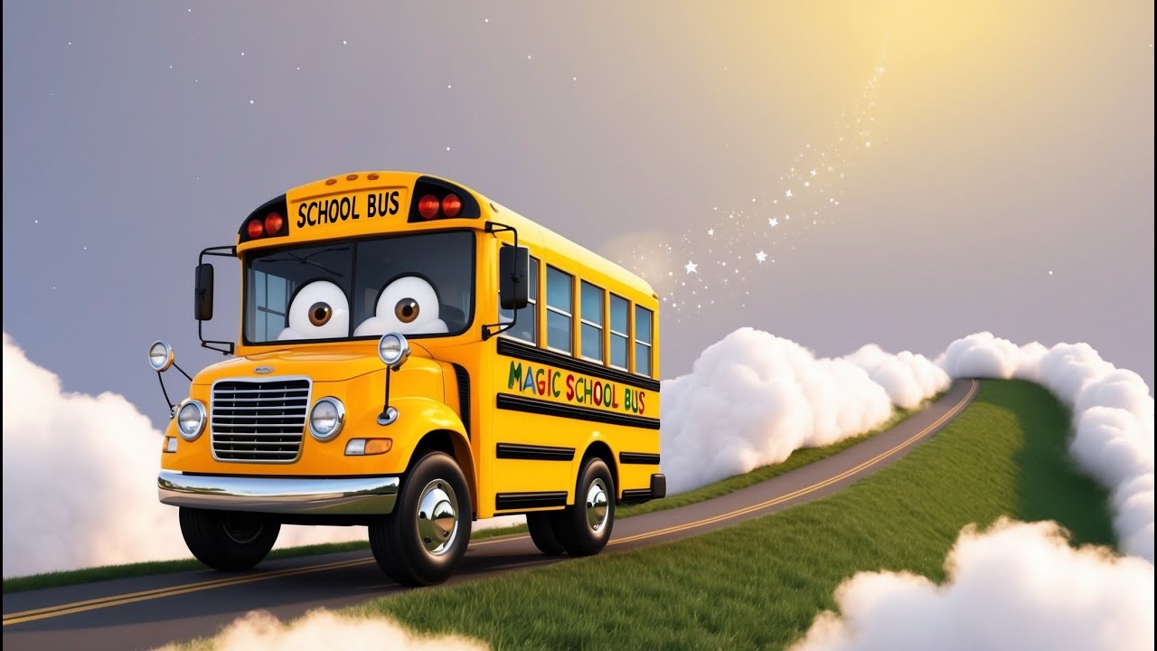 School Bus Obstacle Course Fun