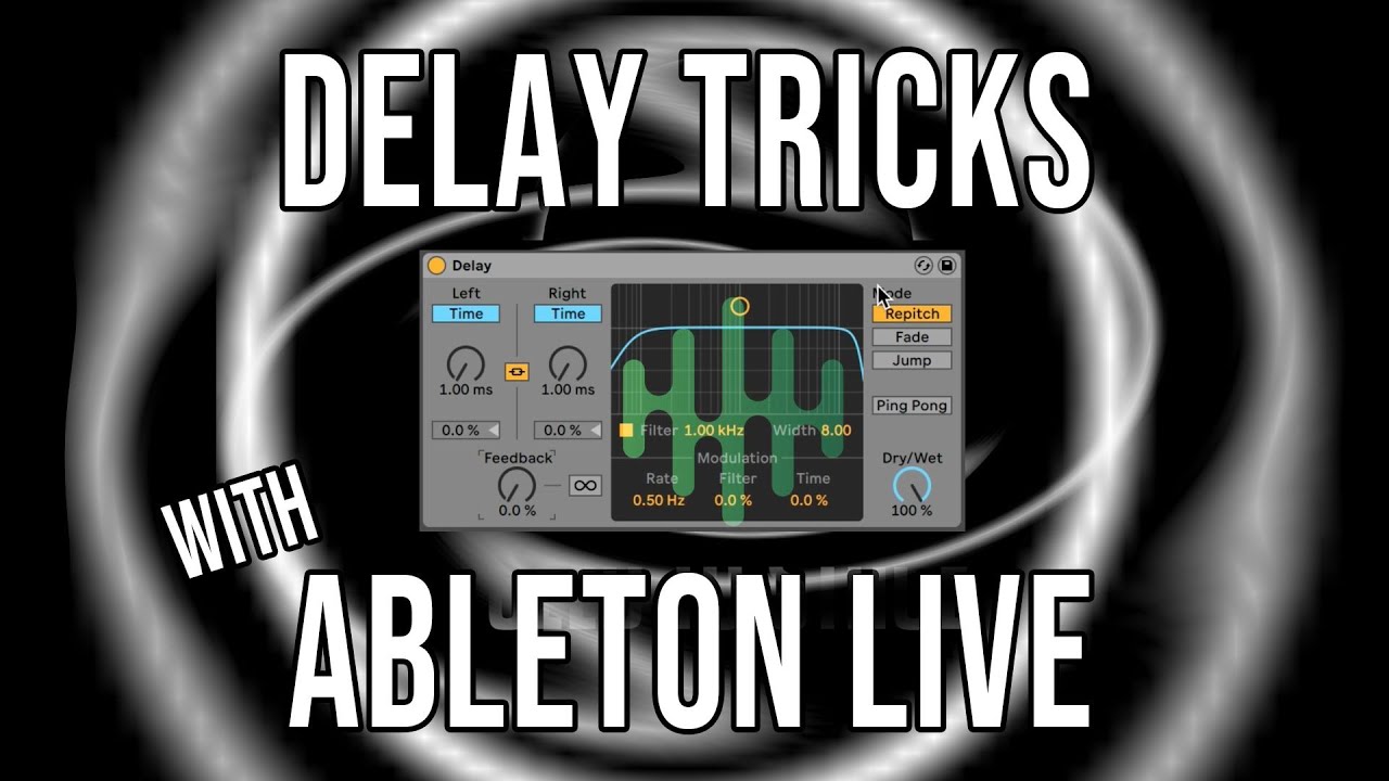 simple delay effect ableton