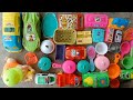 Diy unboxing kitchen Set l kitchen plastic set | mini cooking Kitchen set | Plastic Kitchen set | 35
