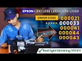 Epson L3110 Error Code 00033 Epson L380 Red Light Blinking Problem Solution Epson L3110 Error Code 00033 Epson L380 Red Light Blinking Problem Solution