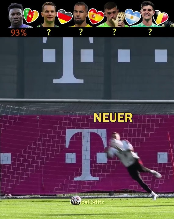 Onana VS Neuer VS Sanchez VS Martinez VS Courtois 🥶| Practice Makes Perfect