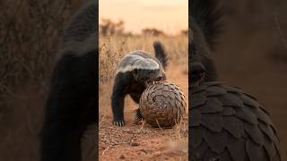 Honey Badger vs. Pangolin: The Ultimate Armor! 🛡️