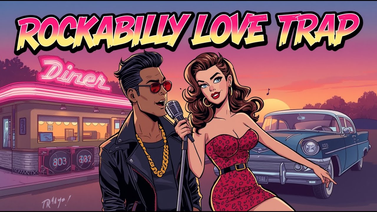 Rockabilly Love Trap 💖🎸 | Retro Romance Meets 808 Vibes (Modern Country Trap Beat)