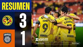 Full Highlights: America 3 vs. 1 San Diego | @LeaguesCup, Matchday 1 | Home-opening win!