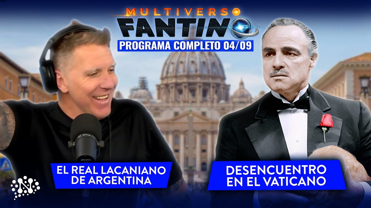 Alejandro en Italia, el real lacaniano de Argentina y visita al Vaticano Multiverso Fantino 04