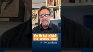 Why We Had to Build Trust with the Taliban
