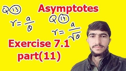 Find the asymptotes of the following curves, (Bsc calculus exercise 7.1 part(11))
