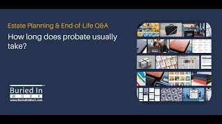 How long does probate usually take