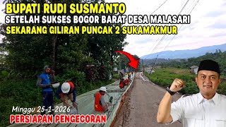 Download Lagu MENUJU WAJAH BARU RUTE PUNCAK 2 SUKAMAKMUR || SEBAGIAN JALAN MULAI DICOR MP3