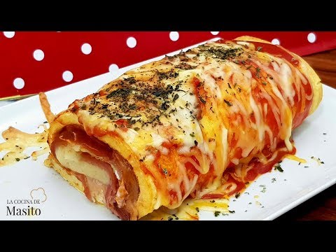 Video: Rollo De Tortilla Relleno