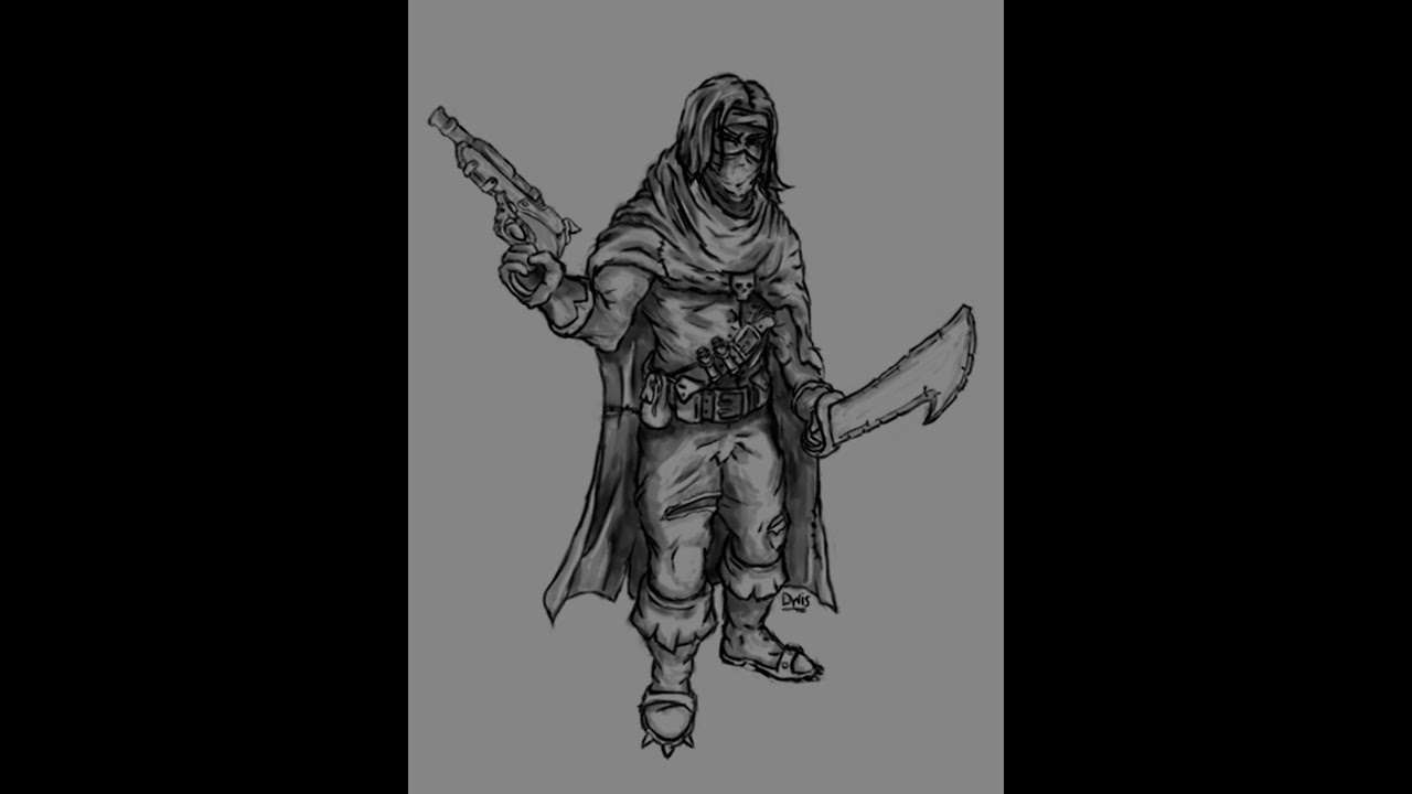 Drawing Outlaw Rogue - World of Warcraft FanArt