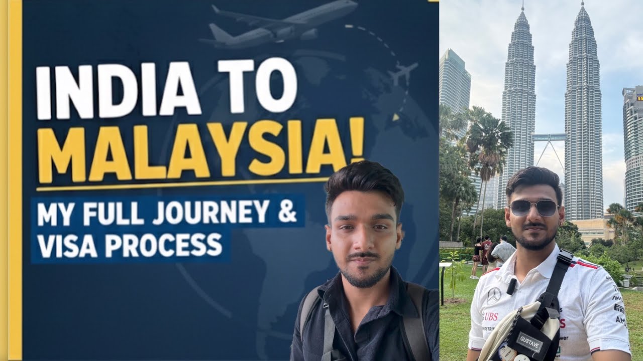 India to Malaysia Travel Vlog 🇲🇾 | Full Visa Process Explained! I My Business Trip Crazy Experience😳