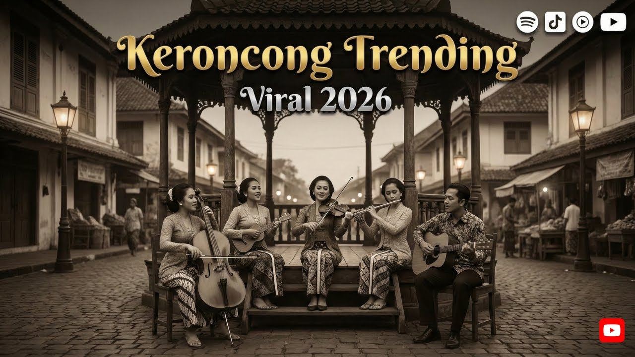LIVE STREAM KERONCONG INDONESIA 2026 🎻 Musik Keroncong Tenang untuk Kerja & Istirahat