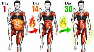 30-Min STANDING Workout ➜ Burn BELLY FAT & Shape a Leaner Waist Without Any Jumping Today