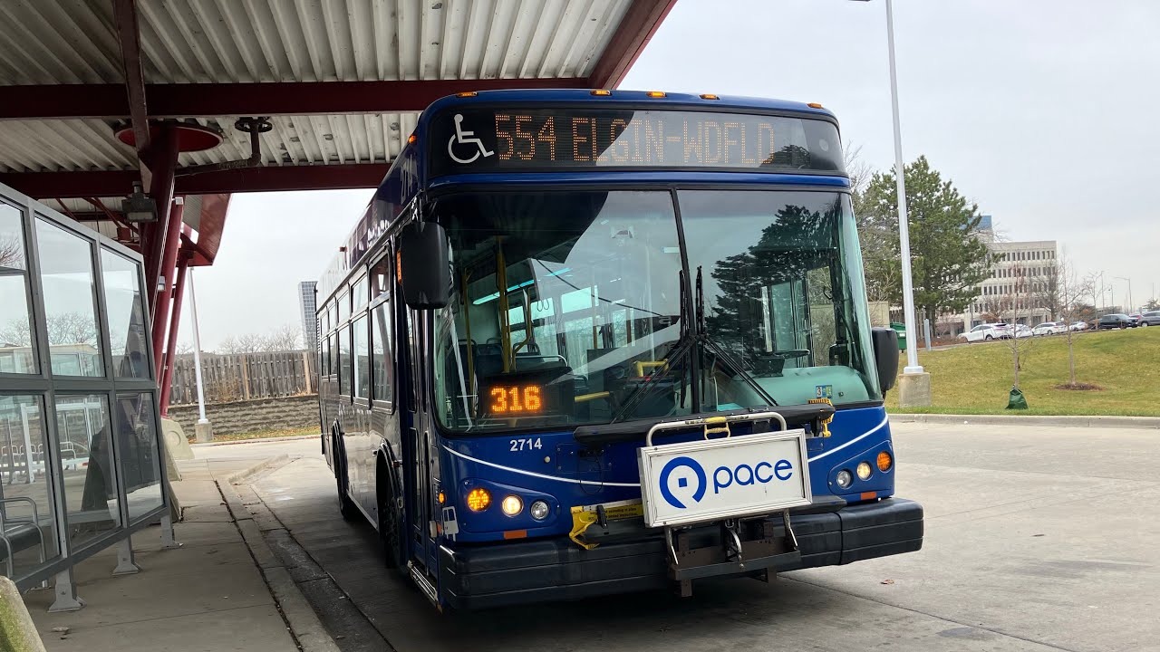 Pace Eldorado National E Z Rider II Bus Ride Bus 2714 On Route 554 To pace-eldorado-national-e-z-rider-ii-bus-ride-bus-2714-on-route-554-to