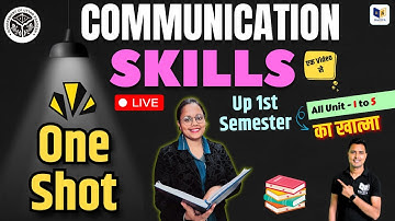 Communication Skills in English : CompleteCommunication Skills in One Shot Video 2024-25 | #bteup