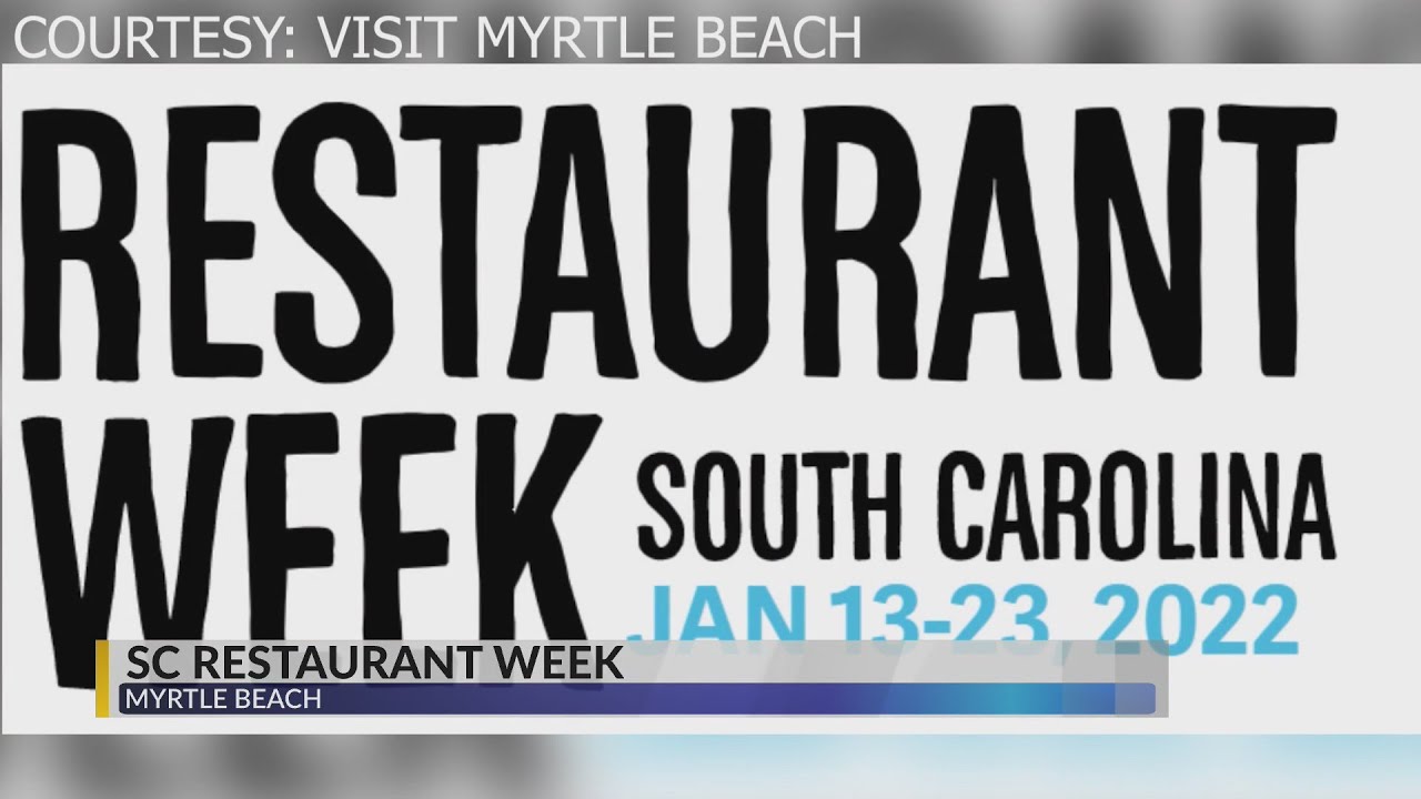 SC Restaurant Week 2022 YouTube