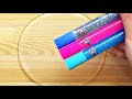 Slime Coloring with Glitter Glue! Mixing Random Things into Clear Slime! Satisfying Slime Video #3