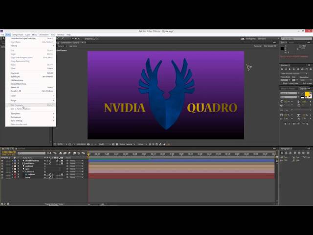 Simplify Motion Graphics Workflows with NVIDIA Quadro Accelerated 