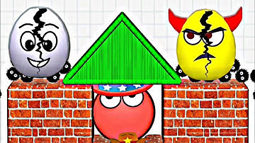 Hide Ball Logic puzzle Game / Draw To Smash Game / Level 9966 - 9999 Game / ASMR Gameplay 