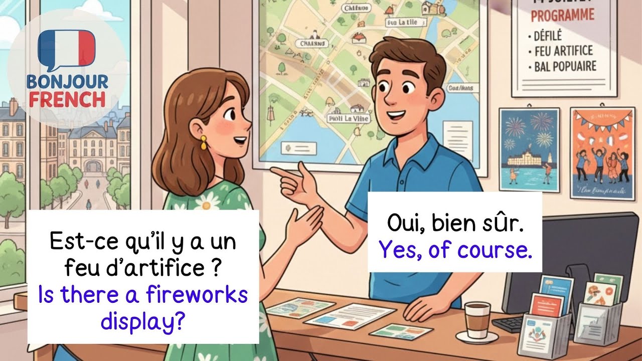Everyday French Conversations: Getting Information in Tourist Office