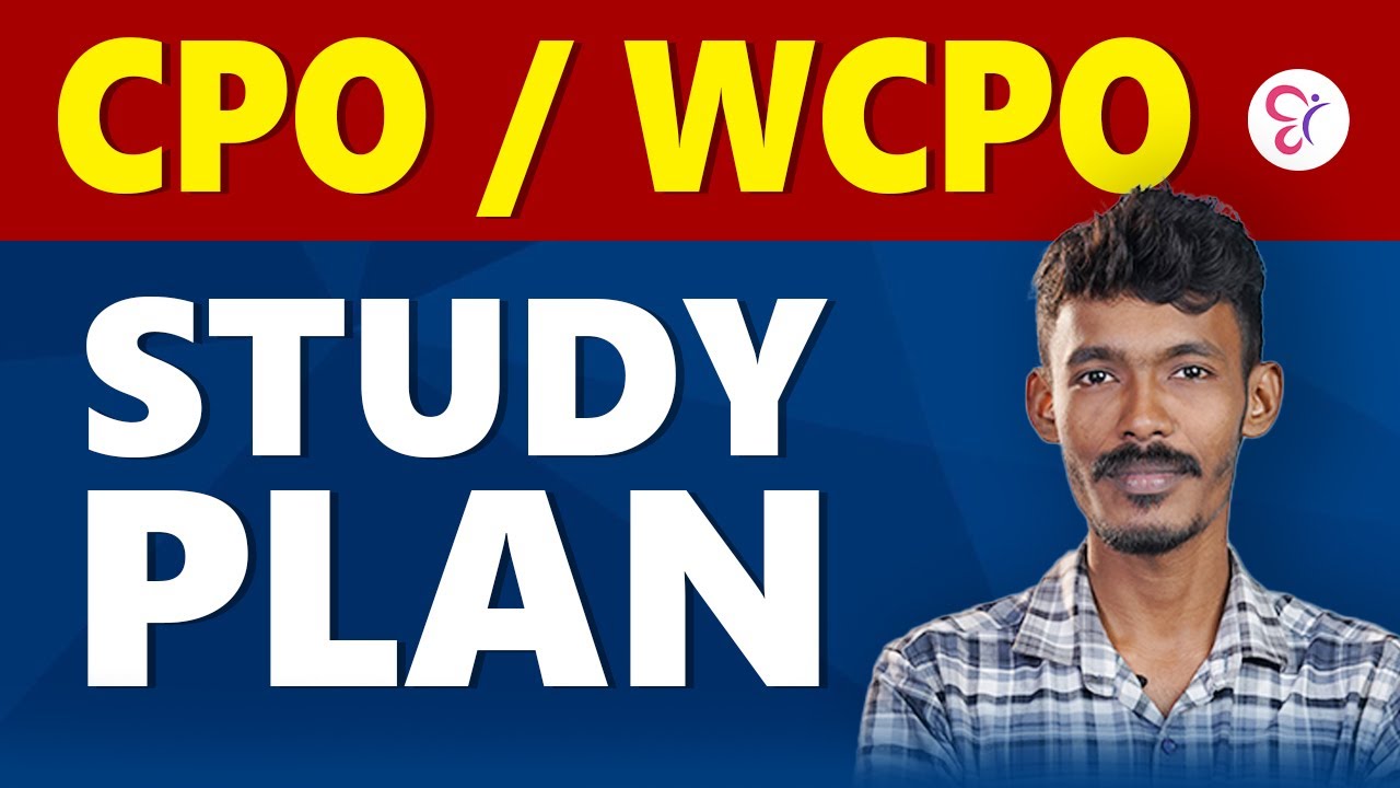 CPO / WCPO STUDY PLAN 2026 | KERALA PSC EXAM 2026