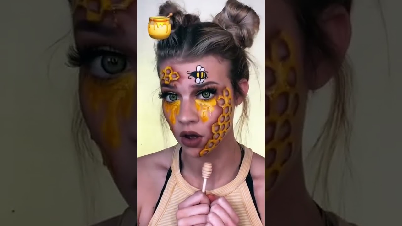 Emoji Makeup Challenge tiktok  Sydney Morgan - YouTube