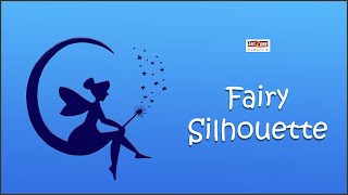 How to Draw Silhouette Fairy Drawing | fairy drawing easy step |