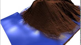 GPU Tsunami Simulation with real-time rendering