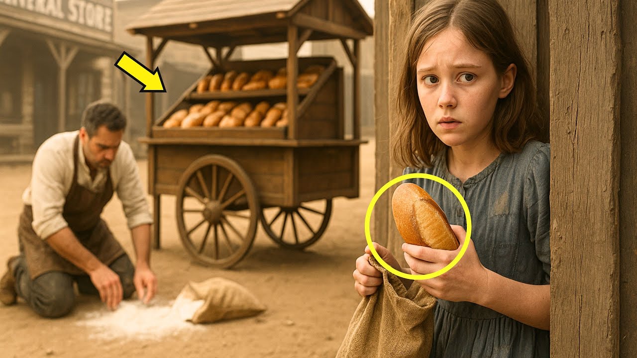 A lány megpróbált kenyeret lopni a szekérről… de a férfi valamit látott a szemében, és megtette...