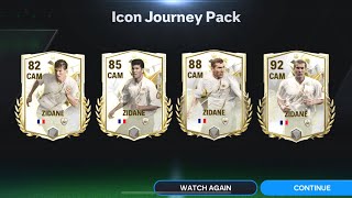 HOW TO GET ALL ZIDANE CARDS AND UNLOCK NEXT CHAPTER IN ICON JOURNEY?! FC MOBILE 24!