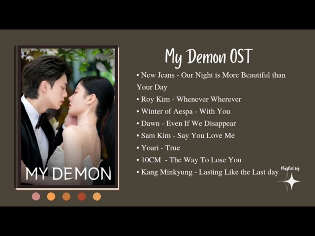 My Demon Ost (Part 1-8)//Korean Drama Ost//My Demon//Ost class=