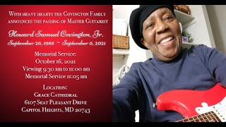 Howard S. Covington, Jr. Memorial Service