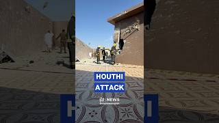 Saudi state TV images of damage after deadly Houthi drone strike