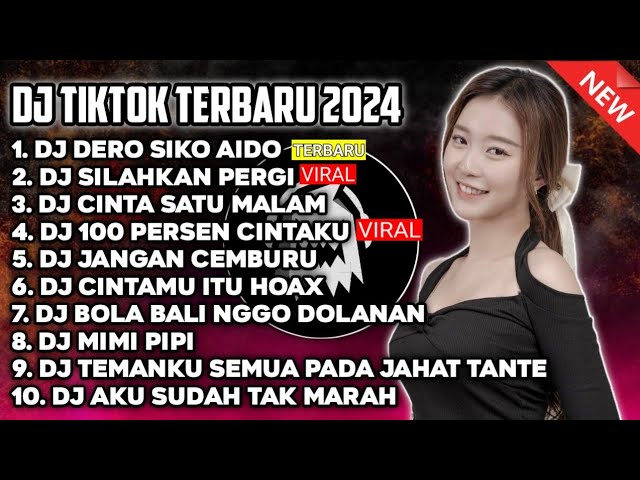 DJ TIKTOK TERBARU 2024 - DJ DERO SIKO AIDO | DJ 100 PERSEN CINTAKU REMIX FULL BASS class=