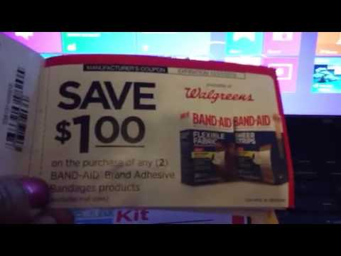 Coupons in first aid kit 3/2/13