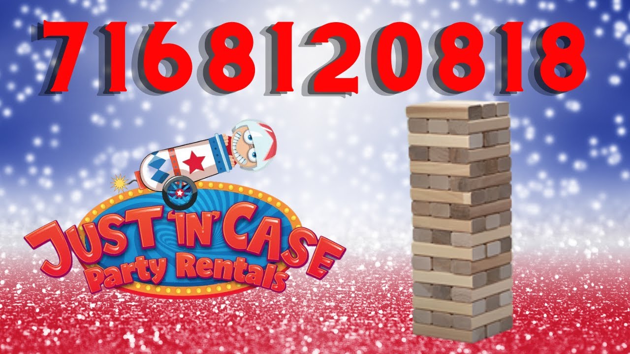 Giant Jenga Game Rentals in Buffalo NY